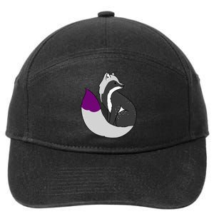 Demisexual Fox Demisexual Pride 7-Panel Snapback Hat