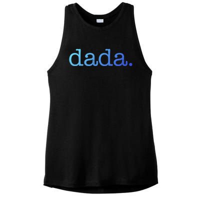 Dada FatherS Day For New Dad Him Papa Granpa Funny Dada Gift Ladies PosiCharge Tri-Blend Wicking Tank