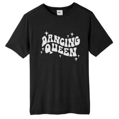 Disco Funny Dancing Bride Bridesmaid Bachelorette Matching Tall Fusion ChromaSoft Performance T-Shirt