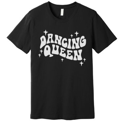 Disco Funny Dancing Bride Bridesmaid Bachelorette Matching Premium T-Shirt