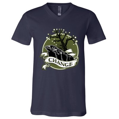 DarwinS Finches V-Neck T-Shirt