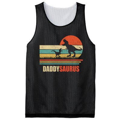 Daddysaurus Fathers Day Gifts T Rex Daddy Saurus Hoodie Mesh Reversible Basketball Jersey Tank