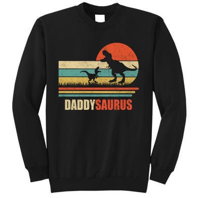 Daddysaurus Fathers Day Gifts T Rex Daddy Saurus Hoodie Tall Sweatshirt