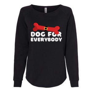 Dog For Everybody Santa Sled Funny Christmas Dogs Womens California Wash Sweatshirt