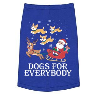 Dogs For Everybody Santa Funny Christmas Xmas Gift Doggie Tank