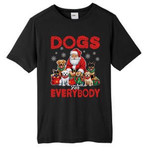 Dog For Everybody Santa Christmas Xmas Funny Dog Lovers Great Gift Tall Fusion ChromaSoft Performance T-Shirt