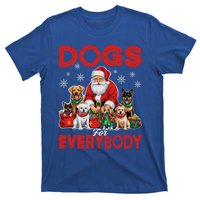 Dog For Everybody Santa Christmas Xmas Funny Dog Lovers Great Gift T-Shirt