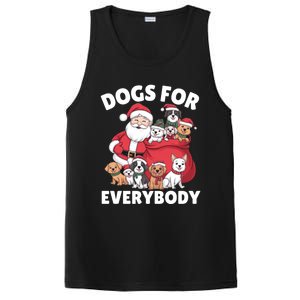 Dogs For Everybody Dog Lover Santa Claus Christmas Xmas Great Gift PosiCharge Competitor Tank