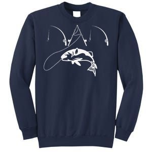 Dad Fishing Fisherman Daddy Fathers Day Gift Sweatshirt