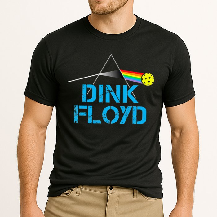 Dink Floyd Funny Pickleball Gift Cooling Performance Crew T-Shirt