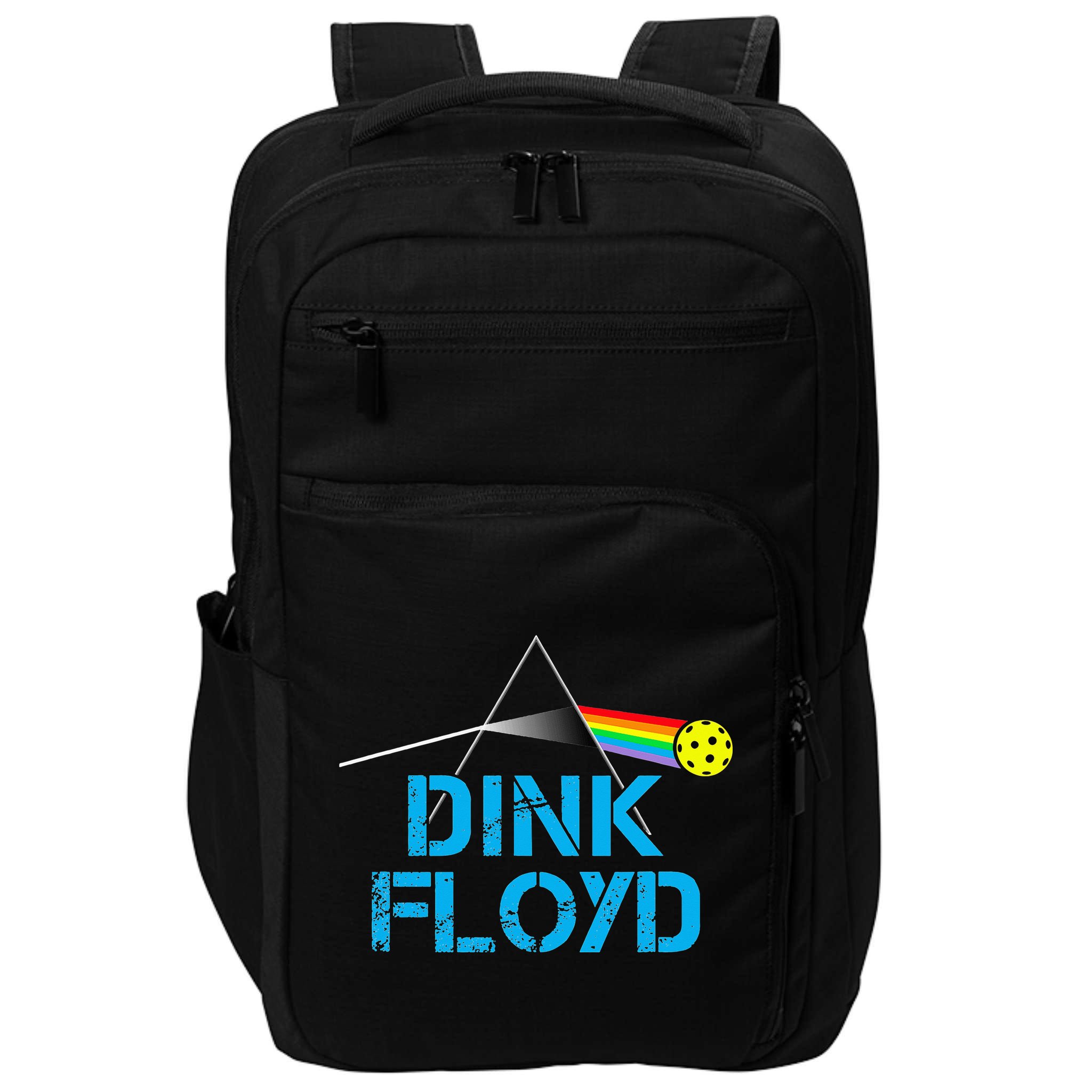 Dink Floyd Funny Pickleball Gift Impact Tech Backpack
