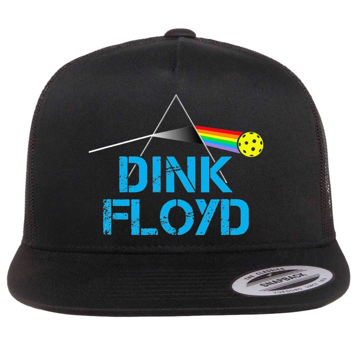 Dink Floyd Funny Pickleball Gift Flatbill Hat