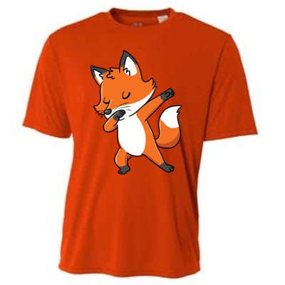 Dabbing Fox For Fox Lover Cooling Performance Crew T-Shirt