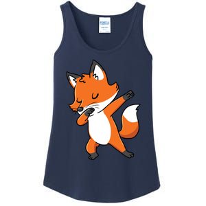 Dabbing Fox For Fox Lover Ladies Essential Tank