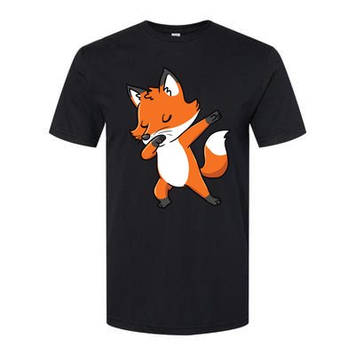 Dabbing Fox For Fox Lover Softstyle® CVC T-Shirt