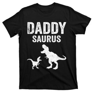 Daddysaurus Funny FatherS Day T Rex Daddy Saurus Hoodie T-Shirt