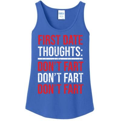 Don't Fart Funny First Date Rotic Sweetheart Amazing Gift Ladies Essential Tank