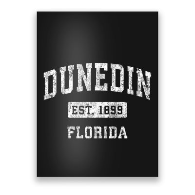 Dunedin Florida Fl Vintage Established Sports Poster