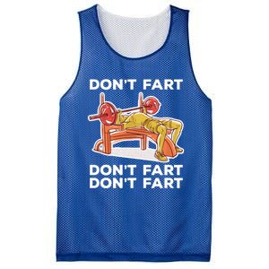 Don't Fart Funny Fitness Gym Workout Vinatge Gift Mesh Reversible Basketball Jersey Tank