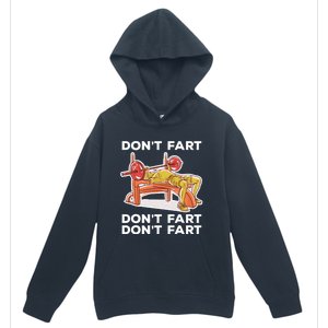 Don't Fart Funny Fitness Gym Workout Vinatge Gift Urban Pullover Hoodie