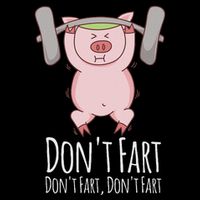 DonT Fart Funny Fitness Gym Workout Squats Cooling Performance Crew T-Shirt
