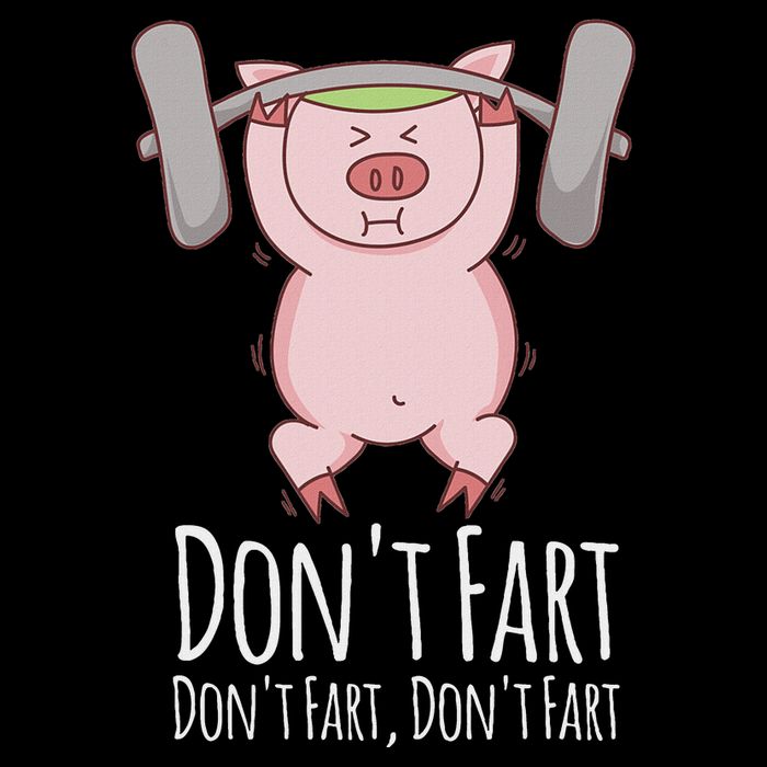 DonT Fart Funny Fitness Gym Workout Squats Cooling Performance Crew T-Shirt