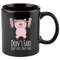 DonT Fart Funny Fitness Gym Workout Squats 11oz C Handle Ceramic Mug