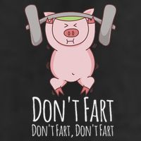 DonT Fart Funny Fitness Gym Workout Squats 11oz C Handle Ceramic Mug