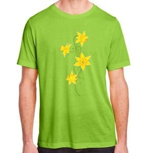 Daffodils Flower Floral Spring Design Easter Adult ChromaSoft Performance T-Shirt