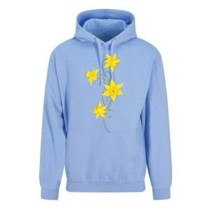 Daffodils Flower Floral Spring Design Easter Unisex Surf Hoodie