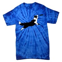 Dog Fetch Frisbee Border Collie Cool Gift Dog Lover Gift Meaningful Gift Tie-Dye T-Shirt