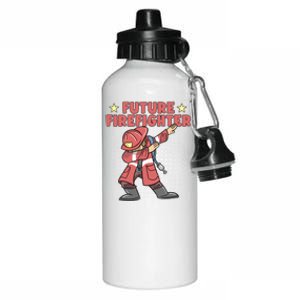 Dabbing Future Firefighter Fire Gift Aluminum Water Bottle