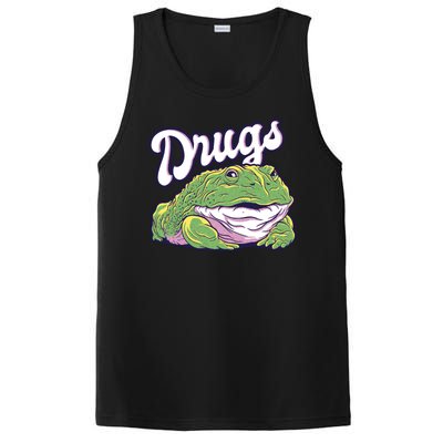 Drugs Frog Funny PosiCharge Competitor Tank