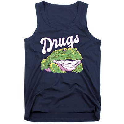 Drugs Frog Funny Tank Top