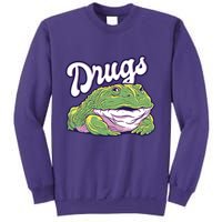 Drugs Frog Funny Sweatshirt