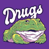Drugs Frog Funny Sweatshirt