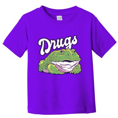 Drugs Frog Funny Toddler T-Shirt