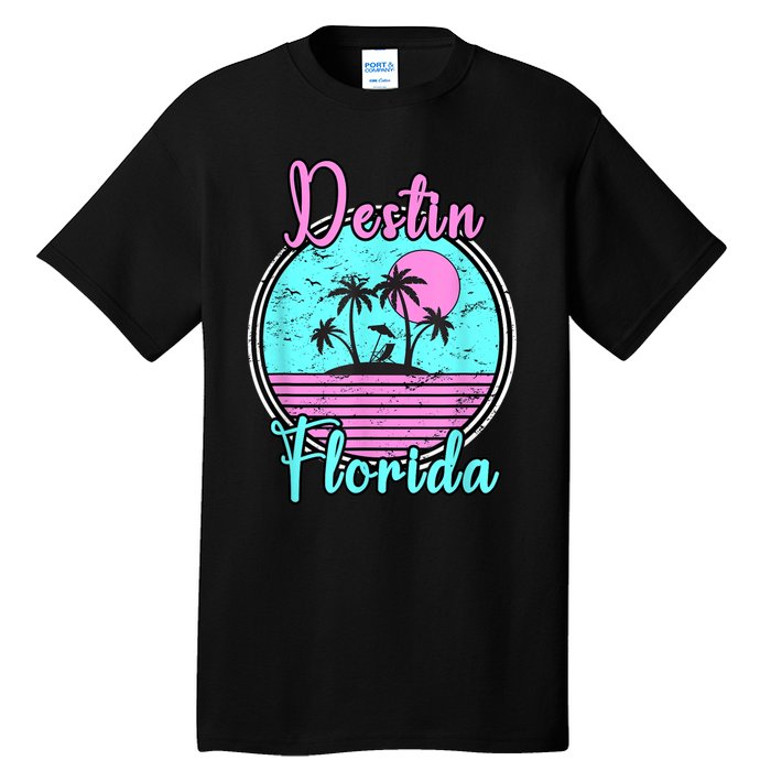 Destin Florida Fl Beach Travel Souvenir Gift. Tall T-Shirt