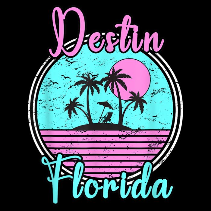 Destin Florida Fl Beach Travel Souvenir Gift. 16 in Basic Backpack