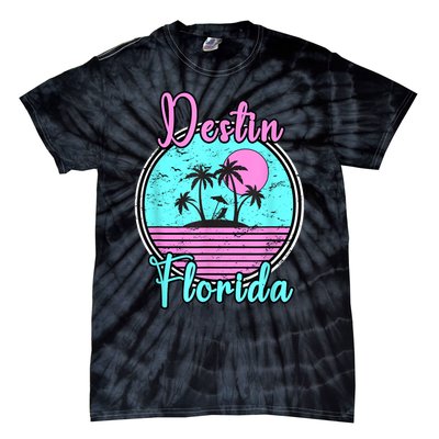 Destin Florida Fl Beach Travel Souvenir Gift. Tie-Dye T-Shirt