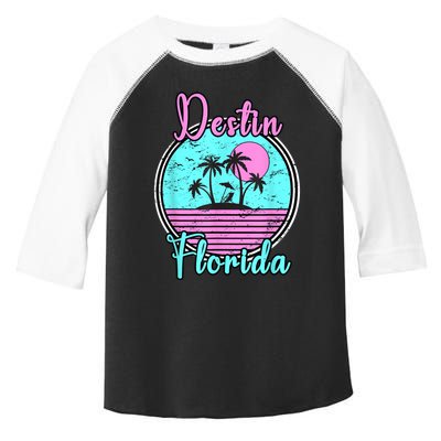 Destin Florida Fl Beach Travel Souvenir Gift. Toddler Fine Jersey T-Shirt