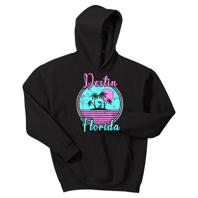 Destin Florida Fl Beach Travel Souvenir Gift. Kids Hoodie