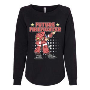 Dabbing Future Firefighter Fire Gift Womens California Wash Sweatshirt