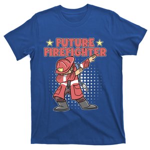 Dabbing Future Firefighter Fire Gift T-Shirt