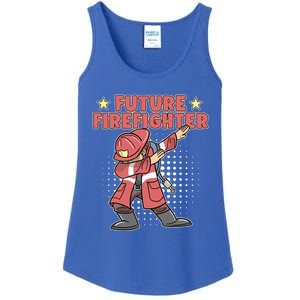 Dabbing Future Firefighter Fire Gift Ladies Essential Tank