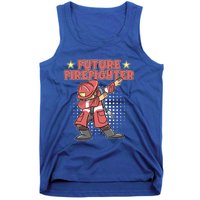 Dabbing Future Firefighter Fire Gift Tank Top