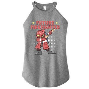 Dabbing Future Firefighter Fire Gift Women's Perfect Tri Rocker Tank