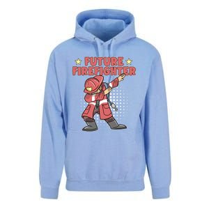 Dabbing Future Firefighter Fire Gift Unisex Surf Hoodie