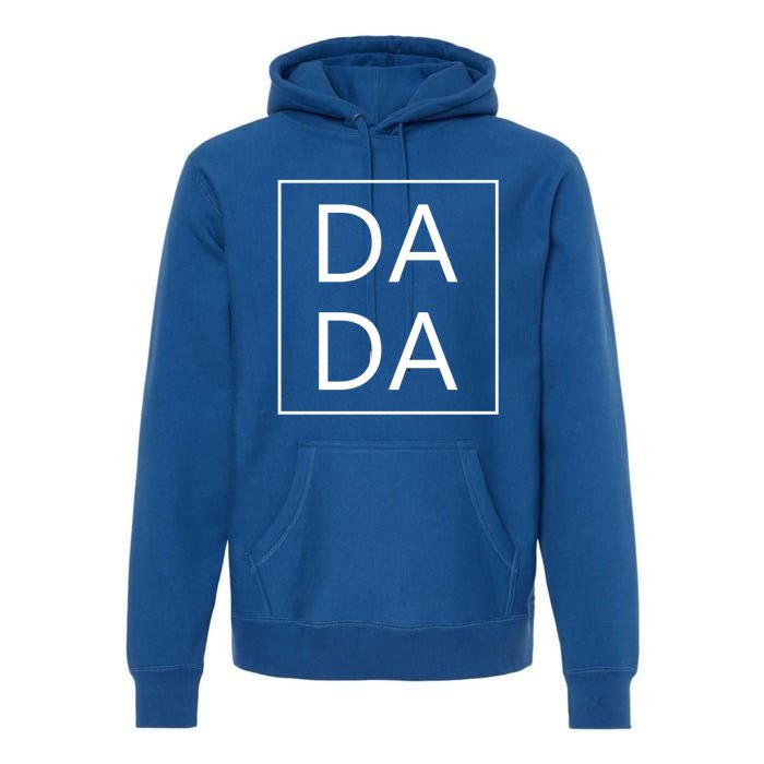 Dada First FatherS Day New Dad Funny Gift Mama Family Matching Funny Gift Premium Hoodie