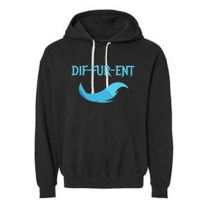 Diffurent Furry Fandom Furries Fan Designs Garment-Dyed Fleece Hoodie